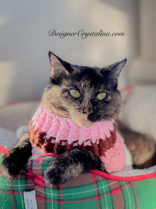 Crochet Cat Sweater